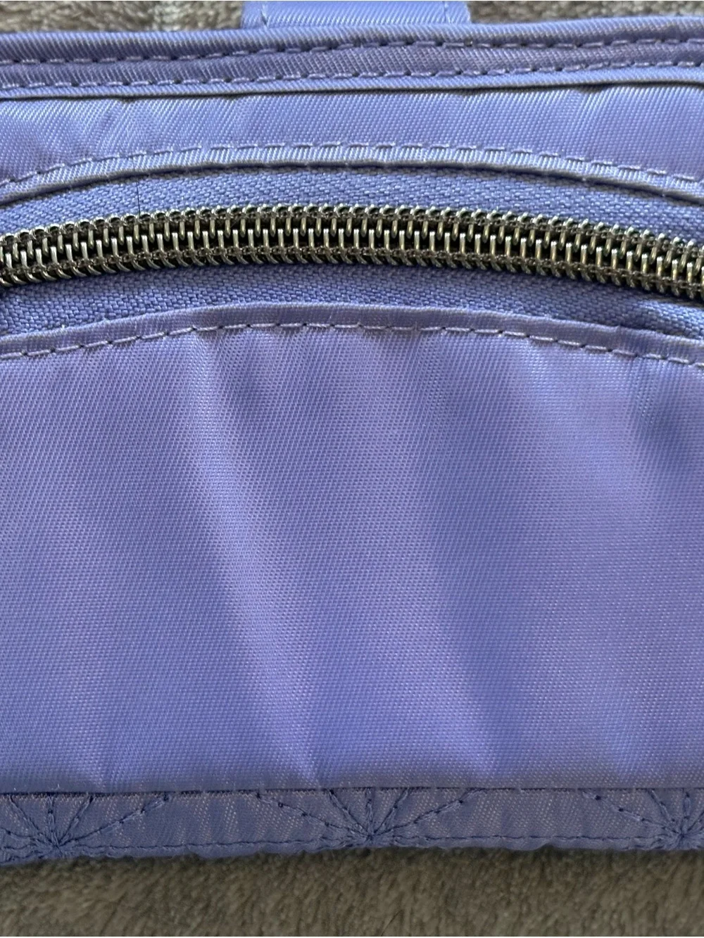 lug Quilted Lavender Legacy Minuet Wallet - Picture 4 of 6